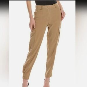 Max Studio Tan Cargo Pants Size 14